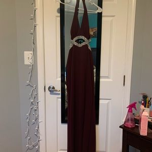 Beautiful burgundy dress